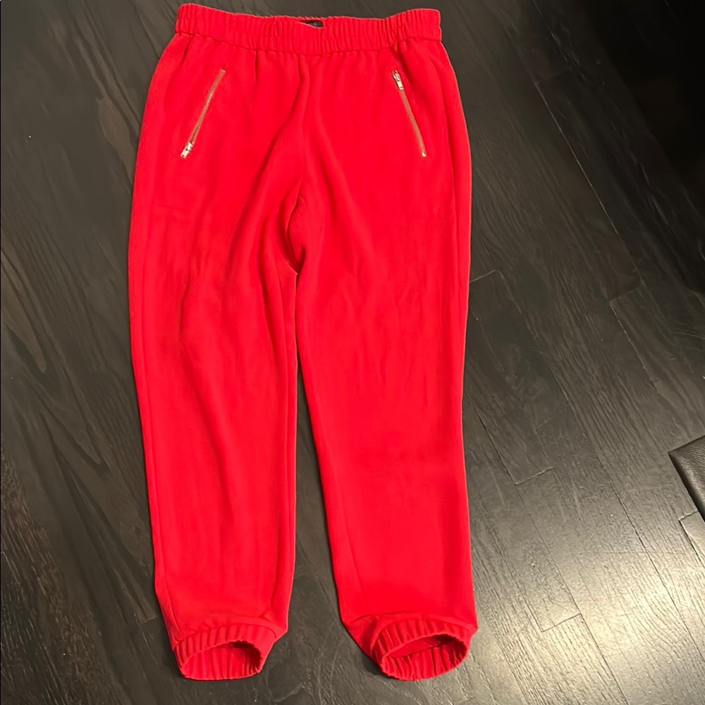 Red Kids Jogger Pants